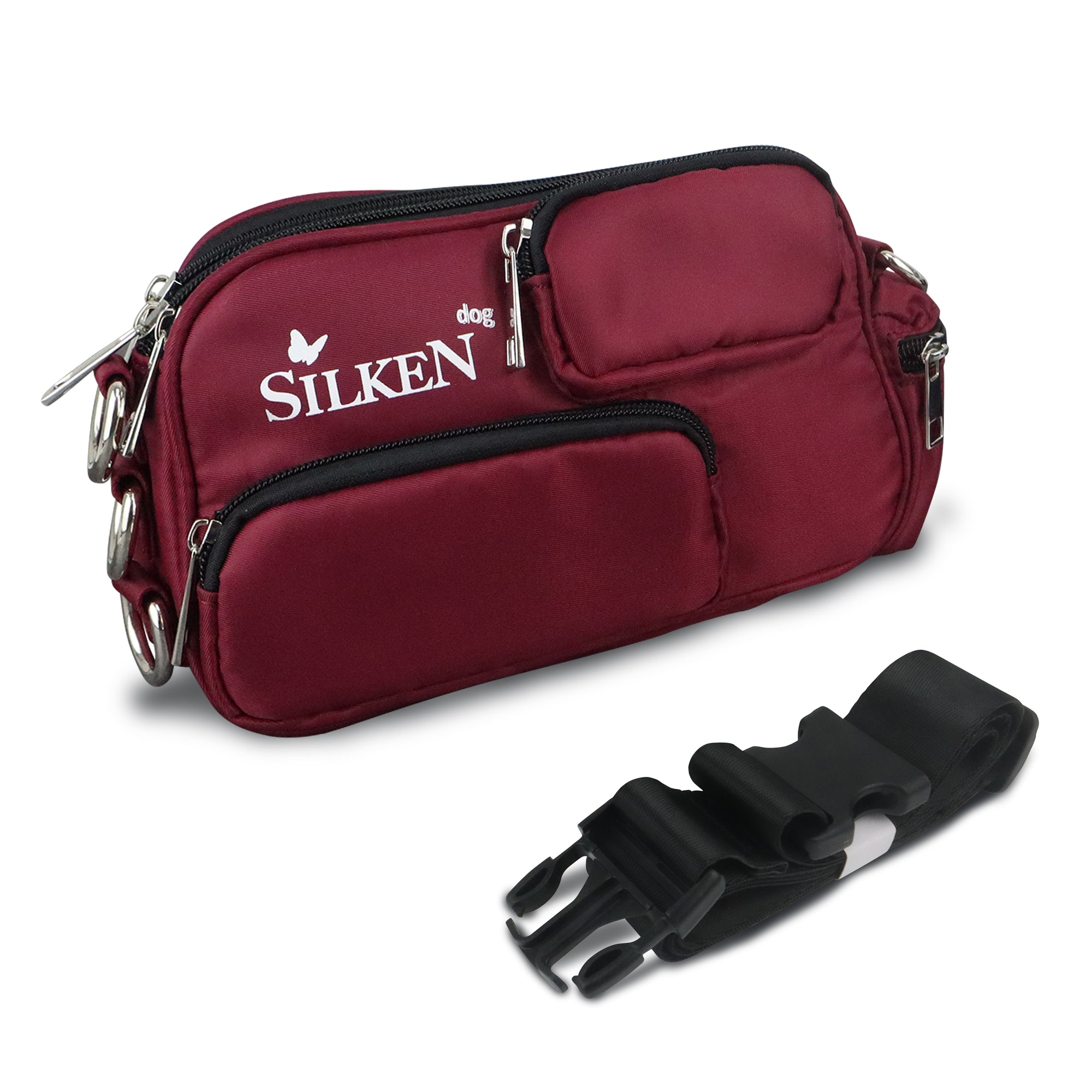 Silken Hund Bordeaux Rot | Bordeaux Rote Hundebetten | SilkeN Design