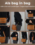 Handtasche cognac SilkeN bag