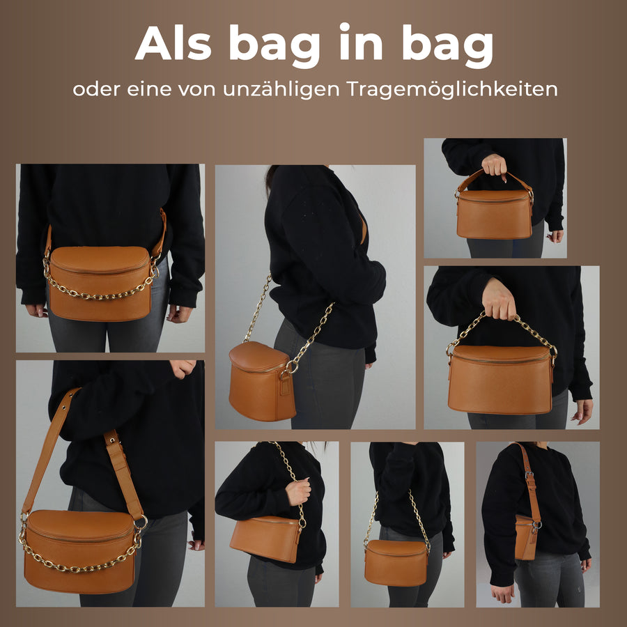 Handtasche cognac SilkeN bag