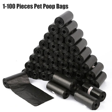 Poop bags black for SilkeN dog 