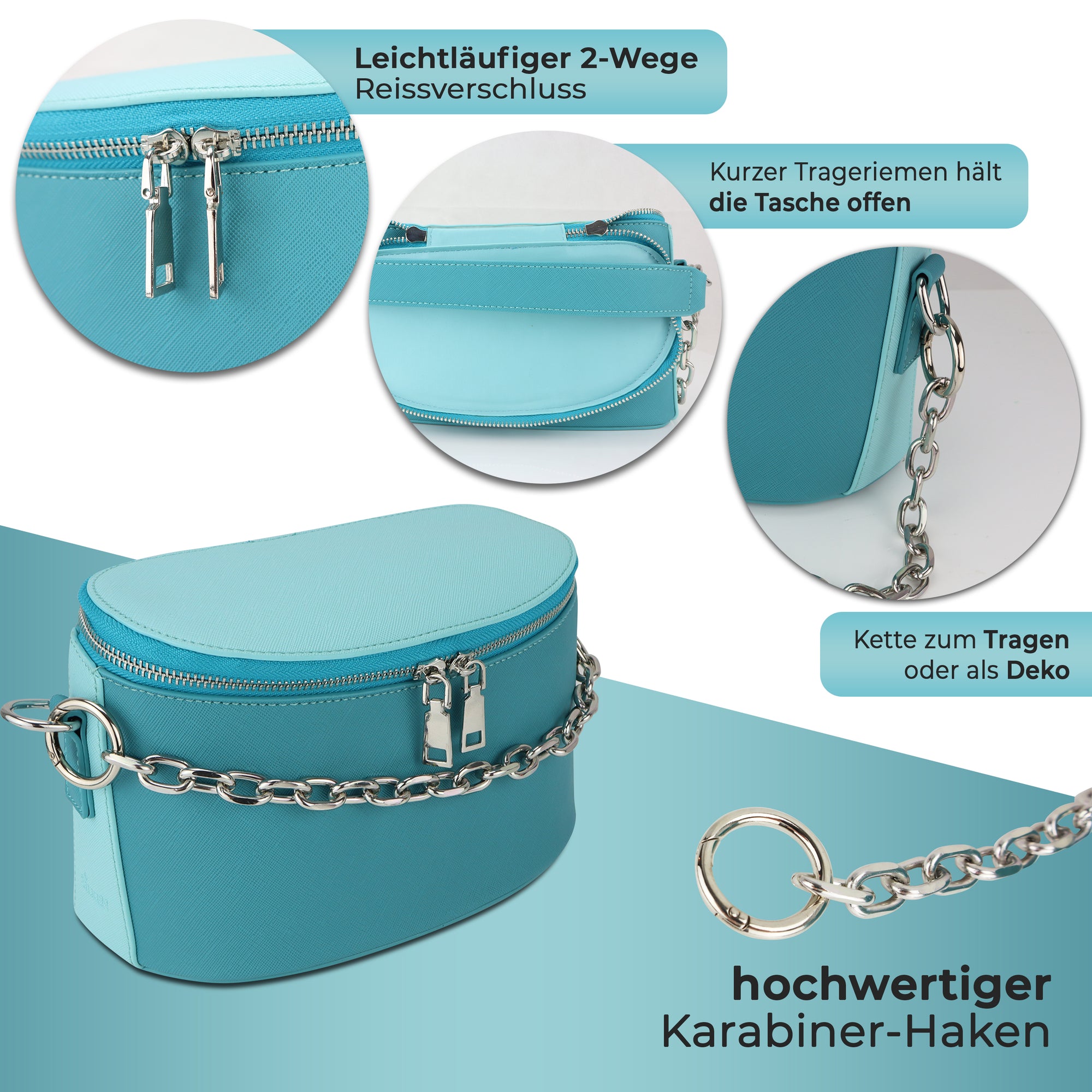 Handbag SilkeN bag - 15 colors 
