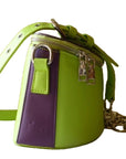 Handtasche crazygreen-violet SilkeN bag